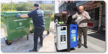 Canik Belediyesi Yeni Atık Noktaları Oluşturuyor